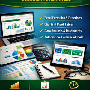Excel Full Course: Beginner to Advanced